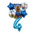thumbnail image 3 of Suministros de Decoración de cumpleaños de la patrulla canina, mantel, vasos de papel, platos, vajilla, juego de globos, telón de fondo, regalos de cumpleaños, 3 of 5