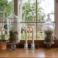 thumbnail image 5 of Candelabros YUANXCMXG 12 Candelabros Cónicos de Vidrio para Decoración de Bodas, 5 of 5