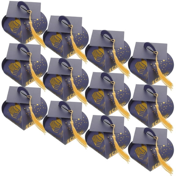 Masteelf 50 Pcs Favor Boxes Graduation Gift Box Student 9x5.5cm
