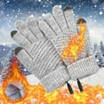 thumbnail image 4 of Penkiiy Winter Gloves for Men Women Clearance USB Feeling Heating Gloves USB Thermal Gloves USB Electric Heating Gloves Keep Warm In Winter Gray Gloves, 4 of 6