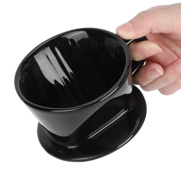 Tasse de filtre à verser sur le cône de filtre de brassage de café pour la