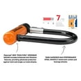 thumbnail image 2 of Kryptonite Evolution Mini-5 13 mm Cadenas en U pour Vélo avec Support FlexFrame-U, Noir, 2 of 4