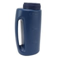 thumbnail image 4 of Handheld Fertilizer Spreader Hand Held Grass Seed Spreader Crop Spreading Salt Sowing Pot Blue, 4 of 12