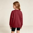 thumbnail image 4 of FAIWAD Sweatshirts for Kids Cotton Long Sleeve Crewneck Pullover Tops Boys Girls Casual School Oversized Clothes, 4 of 9