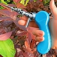 thumbnail image 2 of Tijeras de podar ultra duras para jardinería Tijeras de jardín de acero inoxidable con mango cómodo Tijeras de precisión para bonsáis, plantas, flores e hidroponía, 2 of 7
