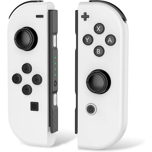 Switch remote Joy Pad for Nintendo Switch Controller,Wireless Support Dual Vibration/Wake-up Function/Motion Control WHITE
