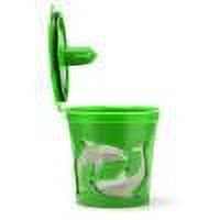 Filtro de cápsula de café Taza de filtro ecológica para utensilios de cocina para el hogar (verde)