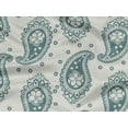 thumbnail image 5 of oneOone Rayon Mint Fabric Paisleys Sewing Craft Projects Fabric Prints By Yard 56 Inch Wide, 5 of 5