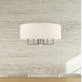 thumbnail image 6 of 42605-91 Livex Lighting Meridian - 6 Light Pendant in Modern Style - 24 Inches wide by 24.5 Inches high-Brushed Nickel Finish    -Traditional, 6 of 10