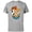 Athletic Heather, variant on Disney and Pixar’s Toy Story Sixth Birthday 6 Years Old - Short Sleeve Cotton T-Shirt for Adults - Customized-Black