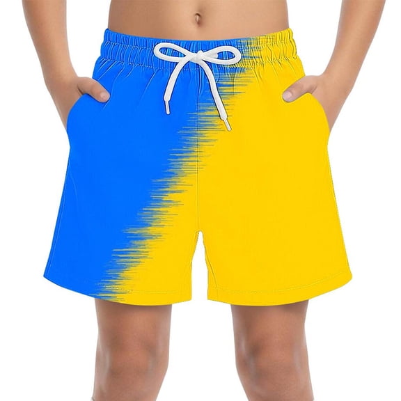 NAISIBABY Boys Swim Trunks 8T, with Pockets Drawstring Quick Dry Casual Vacation Beach Board Shorts (4-15T)