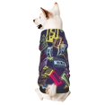 thumbnail image 5 of Uemuo Retro Cassette Music for Winter Dog Hoodie Sweatshirts with Pockets Warm Dog Clothes for Small Dogs Chihuahua-XX-Large, 5 of 8