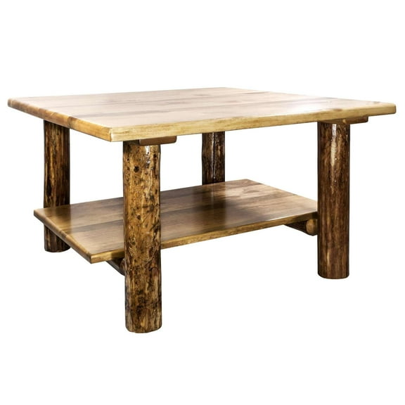 Glacier Country Collection Cocktail Table w/ Shelf