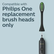 Philips One By Sonicare Rechargeable Toothbrush, Shadow, HY1200/26