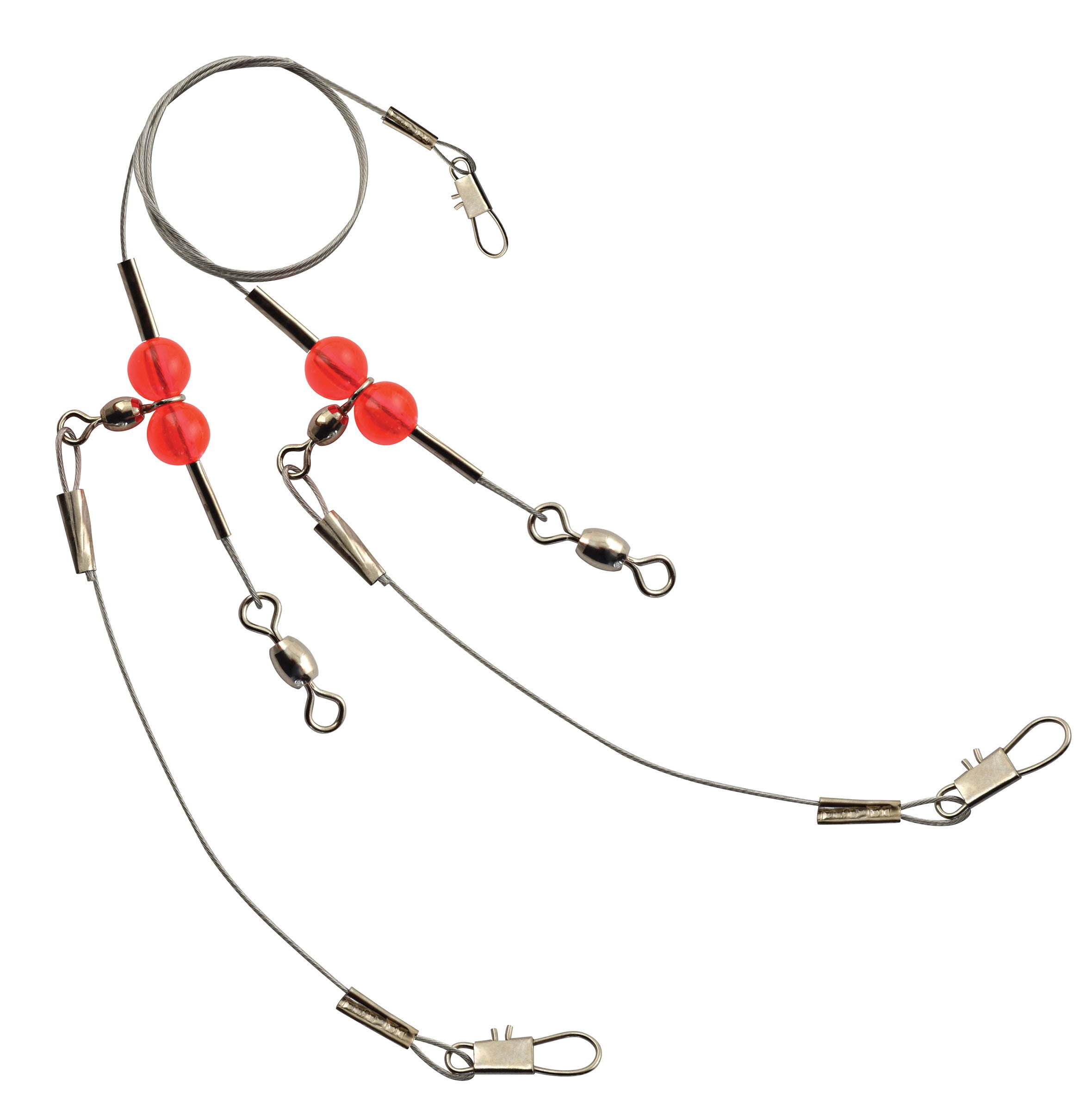 (1 pack) Sea Striker Double Drop Wire Coated Bottom Rig