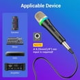 thumbnail image 2 of TONOR RGB Dynamic Karaoke Microphone for Singing with 5M XLR Cable, XLR Handheld Wired Microfono, Compatible with Karaoke Machine/Speaker/Amp/Mixer for Karaoke Singing, Speech, and Outdoor Activity, 2 of 9