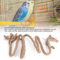 thumbnail image 4 of Portable Comfortable Bird Rope Toy, Durable Bird Perch, For Play Climb, 4 of 8