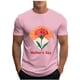 thumbnail image 2 of Tops para hombre, blusas y camisas de cuello redondo y manga corta para hombre, camisetas deportivas con estampados casuales para el Día de la Madre, blusas de cuello redondo y manga corta, blusas de, 2 of 5