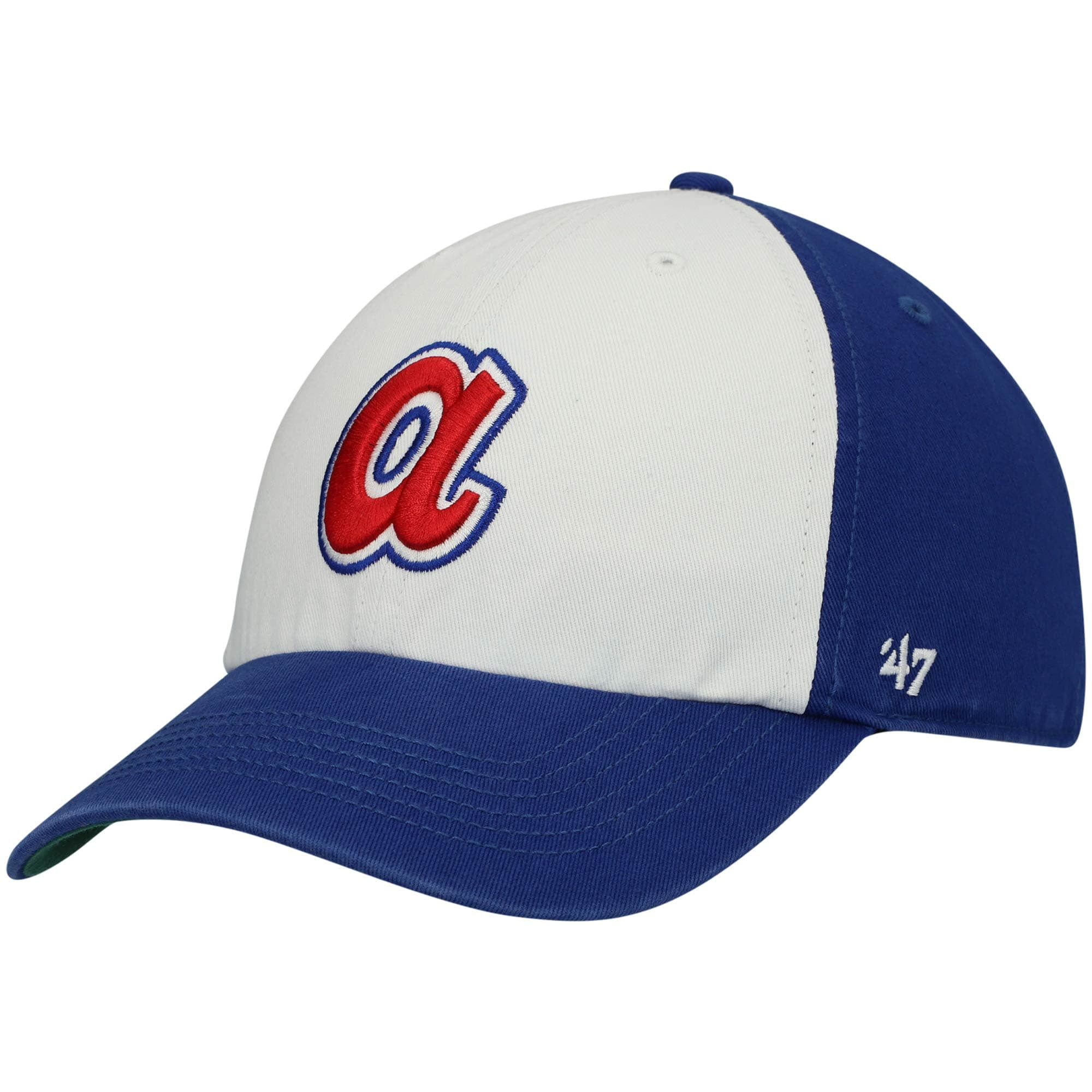 atlanta braves cooperstown fitted hat