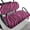Zebra Stripe Design, variant on Pzuqiu 2 Pack Golf Cart Seat Covers Easy to Install Breathable, Compatible with Golf Carts Outdoor Golf Cart Accessories(Tropical Bloom)