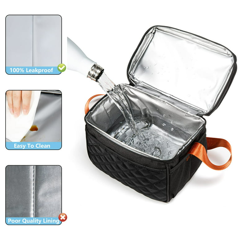 Portable Cooling Bag Ice Pack Lunch Box Cooler Bag For School Work