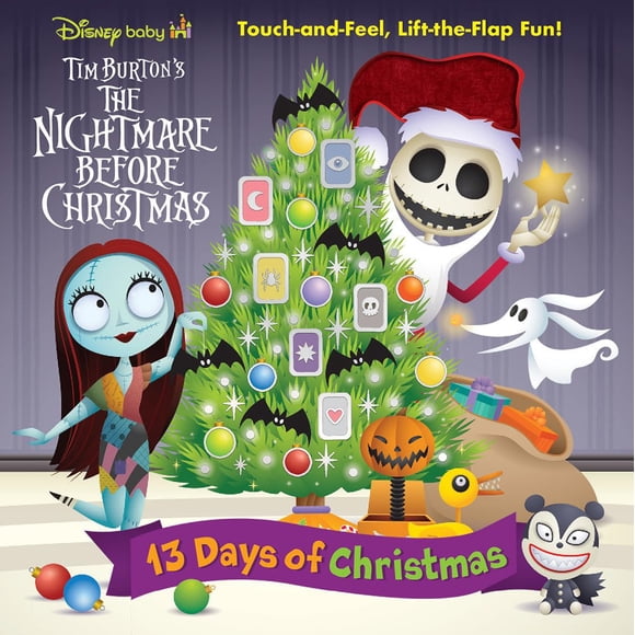 Libro Disney Baby 13 Días de Navidad con Texturas y Solapas