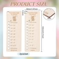 thumbnail image 2 of Wood Blanket Reusable Color Chart Wool Shade Organiser Card,Blanket Planner for Thread Crochet Projects Handmade Gifts A, 2 of 5