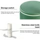 thumbnail image 4 of Cocina Handheld Food Chopper Ajo Master Acero Inoxidable Verduras Frutas Frutas Carne Máquina Crusher Máquina Outdoor Mano Oscuro Verde tholdsy HA010608-01, 4 of 6