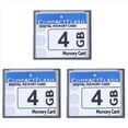 thumbnail image 1 of 3X Tarjeta de Memoria Flash Compacta Profesional de 4GB para Cámara, Máquina de Publicidad, Tarjeta de Computadora Industrial, 1 of 5