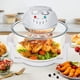 thumbnail image 1 of Freidora De Aire De Vidrio De 12l, 65 Grados Celsius A 250 Grados Celsius Temperatura Ajustable, 360 Grados Visibles Oills Food Cooker Con Temporizador Para Papas Fritas,, 1 of 7