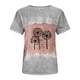 thumbnail image 4 of Blusa Informal Elegante Con Estampado de Degradado Erógeno Para Mujer, Top de Manga Corta Con Flores Regulares Odeerbi ODB161721, 4 of 4