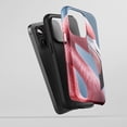 thumbnail image 3 of Flamingo For All iPhone Series Protective Phone Case Realistic Nature Pink Blue, 3 of 7