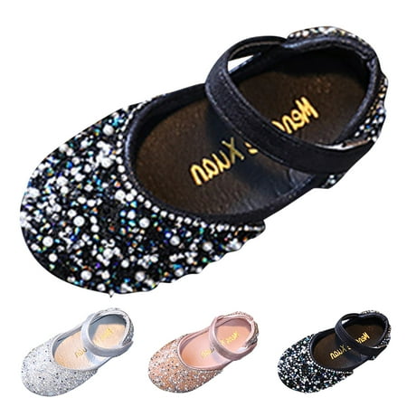 

LYCAQL Toddler Shoes Fashion Spring and Summer Children s Dance Shoes Girls Dress Show Princess Shoes Round Toe Kids Snow Boots for Girls (Pink 10.5 Toddler)