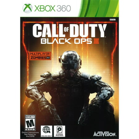 Call Of Duty Black Ops 3 (Xbox 360) - Pre-Owned (Best Call Of Duty Black Ops 2 Zombie Guns)