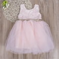 thumbnail image 7 of Kiapeise Little Girls TuTu Dress Sleeveless Round Neck Hollow Back Bow Dress, 7 of 7