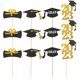 thumbnail image 1 of 12pcs Graduation Cupcake Toppers 2023 Cupcake Picks Graduation Party Decoration, 1 of 4