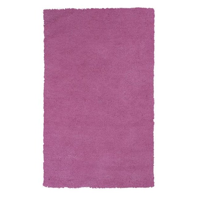 HomeRoots 350102 8 x 11 ft. Polyester Hot Pink Area Rug