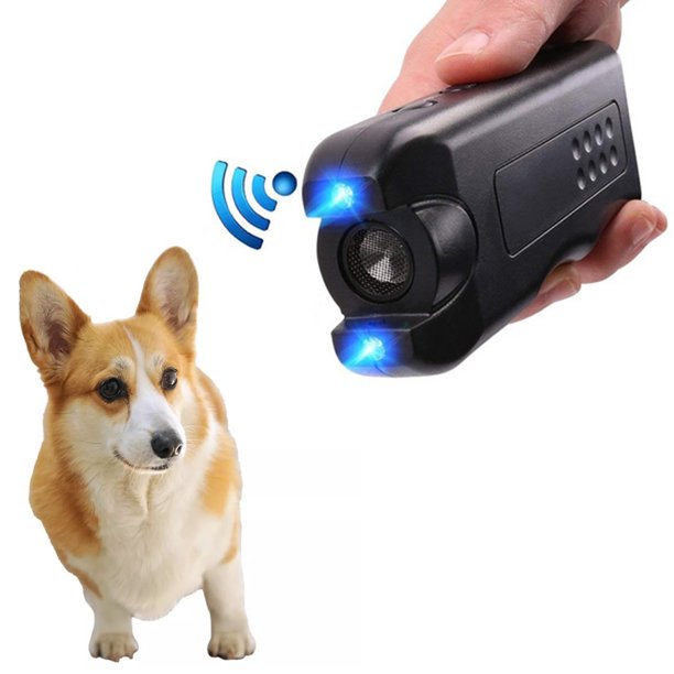 NK HOME Waterproof Handheld Dog Repellent, Ultrasonic Dog Trainer