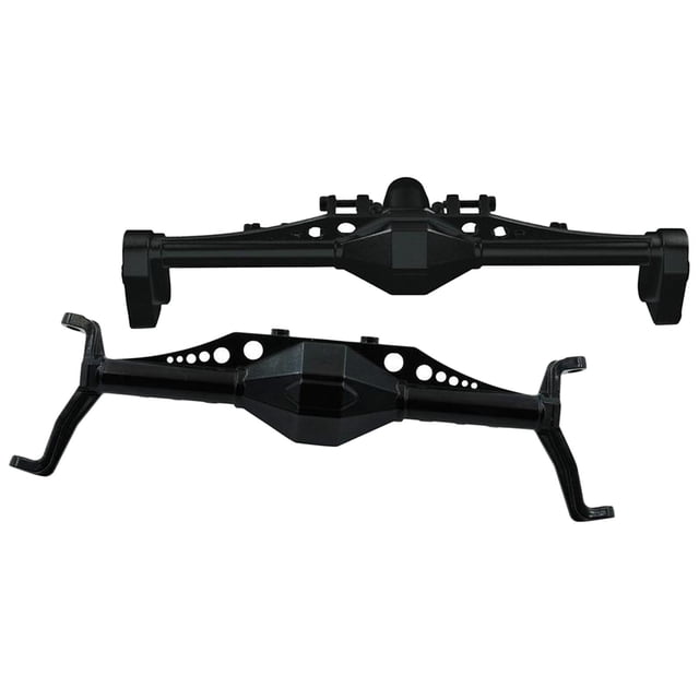 Carcasa s traseros mejorados para Axial Capra 1.9 UTB 1:10 RC Crawler Car Repuestos, mejorando el rendimiento de su automó Negro Hugo carcasa de eje en miniatura