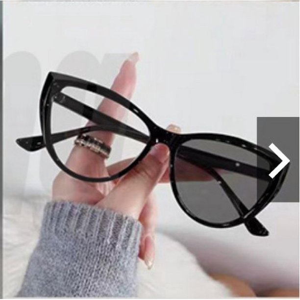 Estilo europeo y espejo óptico americano, espejo plano retro de moda para mujer, luz anti-azul, adecuado para gafas de múltiples escenarios