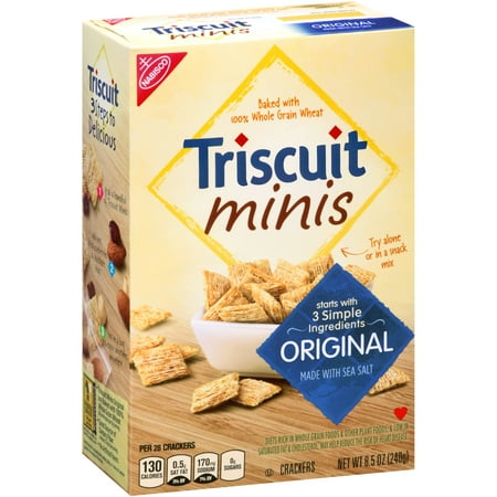 Nabisco Triscuit Minis Original Crackers, 8.5 oz - Walmart.com