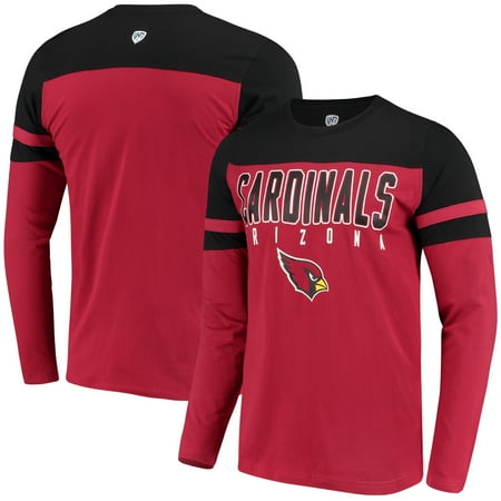- Arizona Cardinals Hands High Lifestyle Playoff Long Sleeve T-Shirt - Cardinal/Black