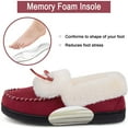 thumbnail image 4 of Ravelier Women's Moc Memory Foam Slipper, 4 of 7