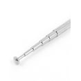 thumbnail image 2 of Unique Bargains Right Angled 6 Sections Telescoping Whip Antenna Aerial 13.5cm-50cm Silver Tone, 2 of 3