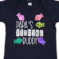 thumbnail image 4 of Inktastic Papa's Fishing Buddy with Colorful Fish Boys or Girls Baby Bodysuit, 4 of 5