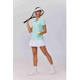 thumbnail image 3 of Pinspark Womens Golf Shirts Short Sleeve Tennis Polo Shirt 3 Buttons Causal T-Shirts Collared Athletic T Shirt Lightweight Workout Tops, 3 of 8