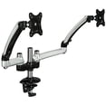 thumbnail image 2 of Mount-It! Dual Monitor Arm Premium Gas Spring Desk Mount with Height Adjustment, Fits Up to 27 Inch Computer Monitors, 2 of 3