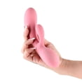 thumbnail image 3 of Lust-n-Dreams Samba Rabbit Vibrator, Coral, 3 of 5