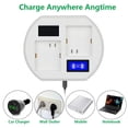thumbnail image 3 of Gupbes Battery Charger,SEIVI Video Camera USB Battery Quick Charger for Arlo Pro 2/Pro/walk Light Battery Dual Charge LCD Smart Base Charger,USB Charger, 3 of 9
