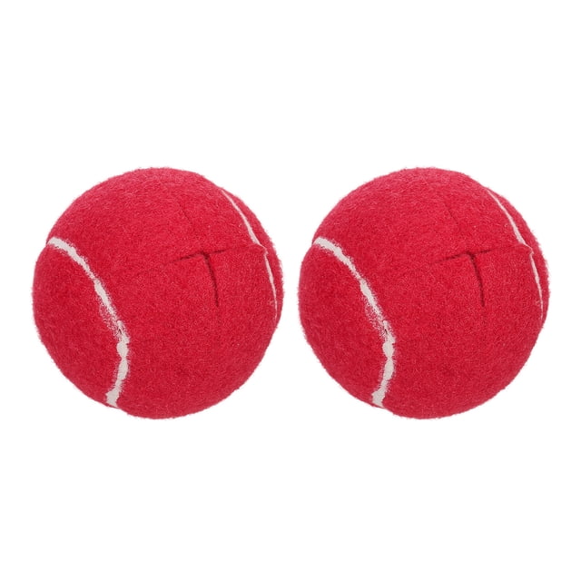 Uxcell 2 Pcs Balles de Tennis Prédécoupées pour Protection des Pieds et du Sol, Bleu Foncé